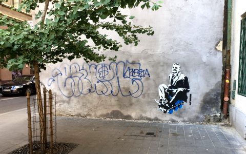 Orbán graffiti