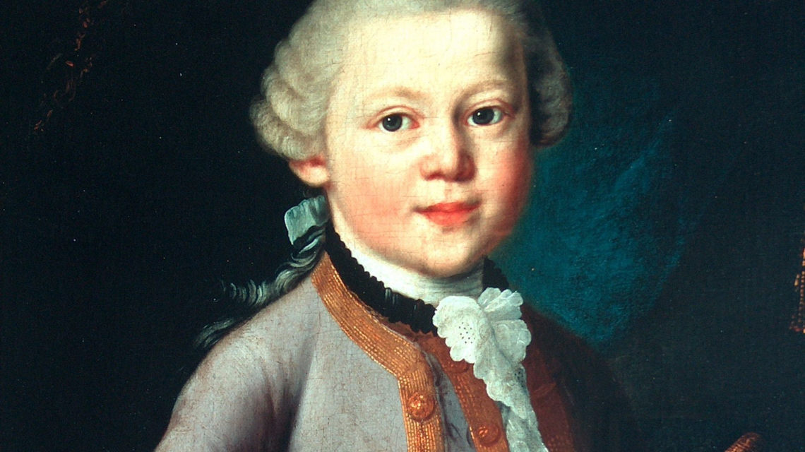 Mozart gyerekkorában