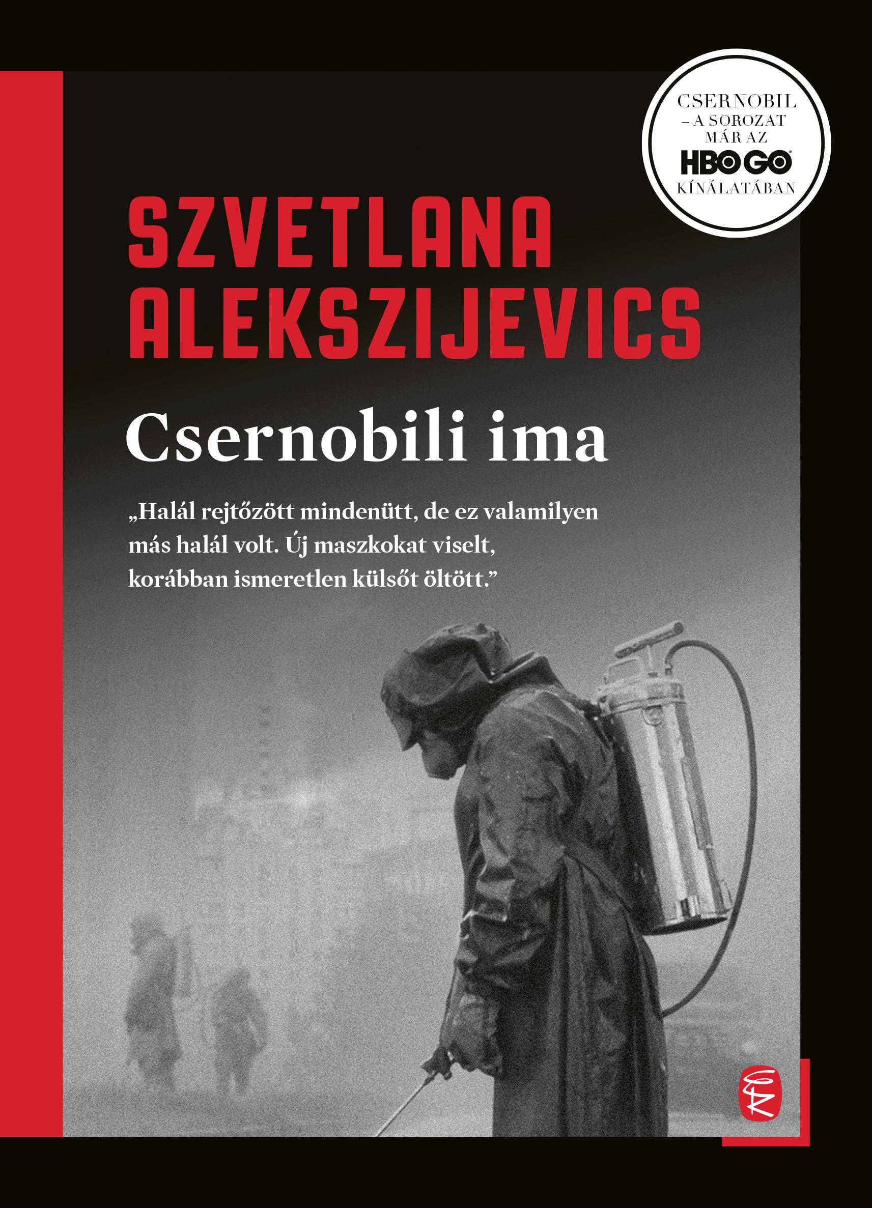 Csernobili ima könyvborító – Szvetlana Alekszijevics