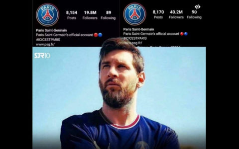 Lionel Messi PSG Instagram