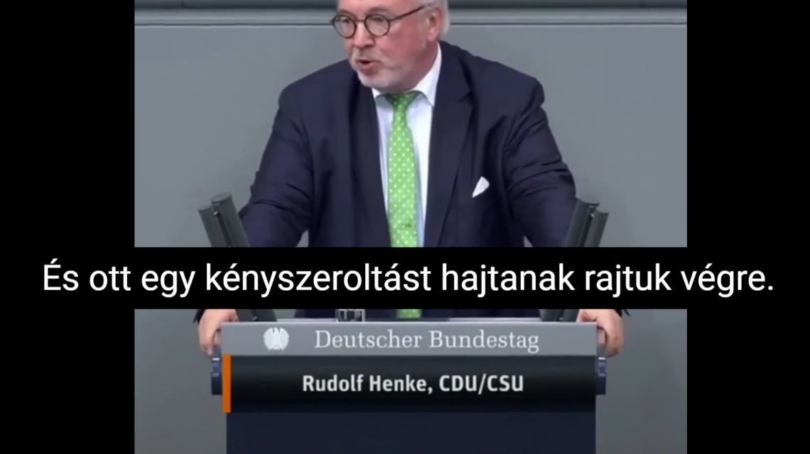 Rudolf Henke kényszeroltás