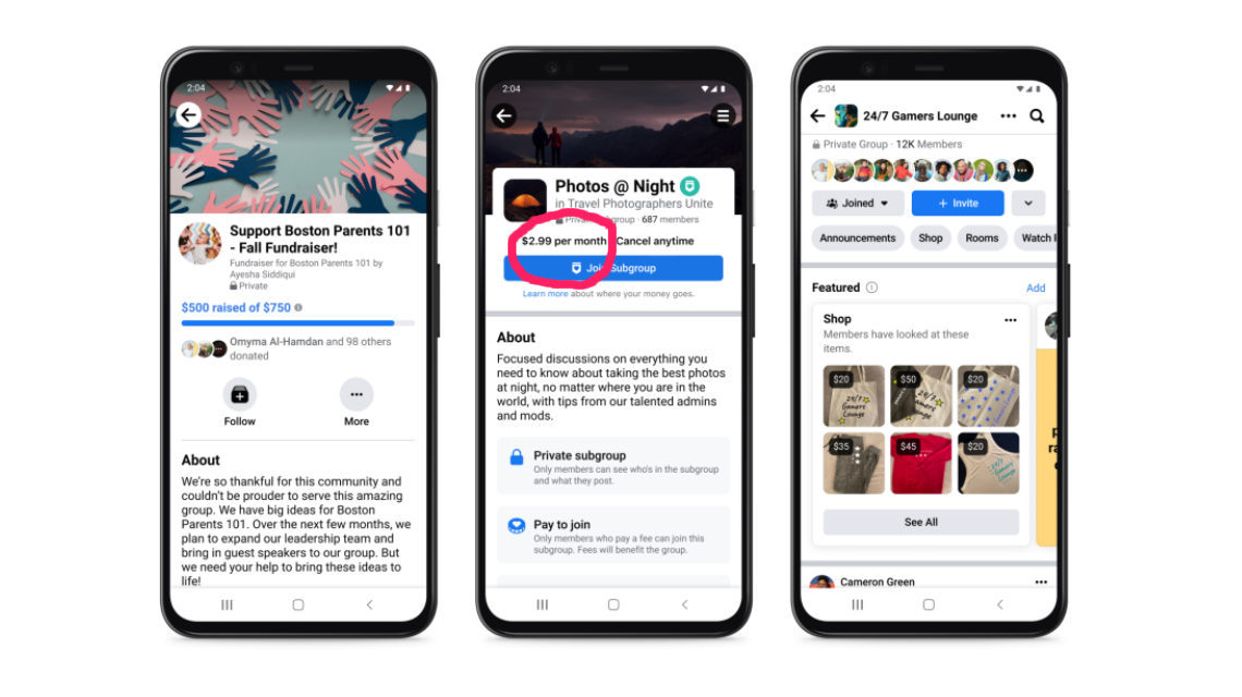 fizetős Facebook csoportok