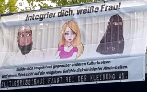 Integrálódj, fehér nő