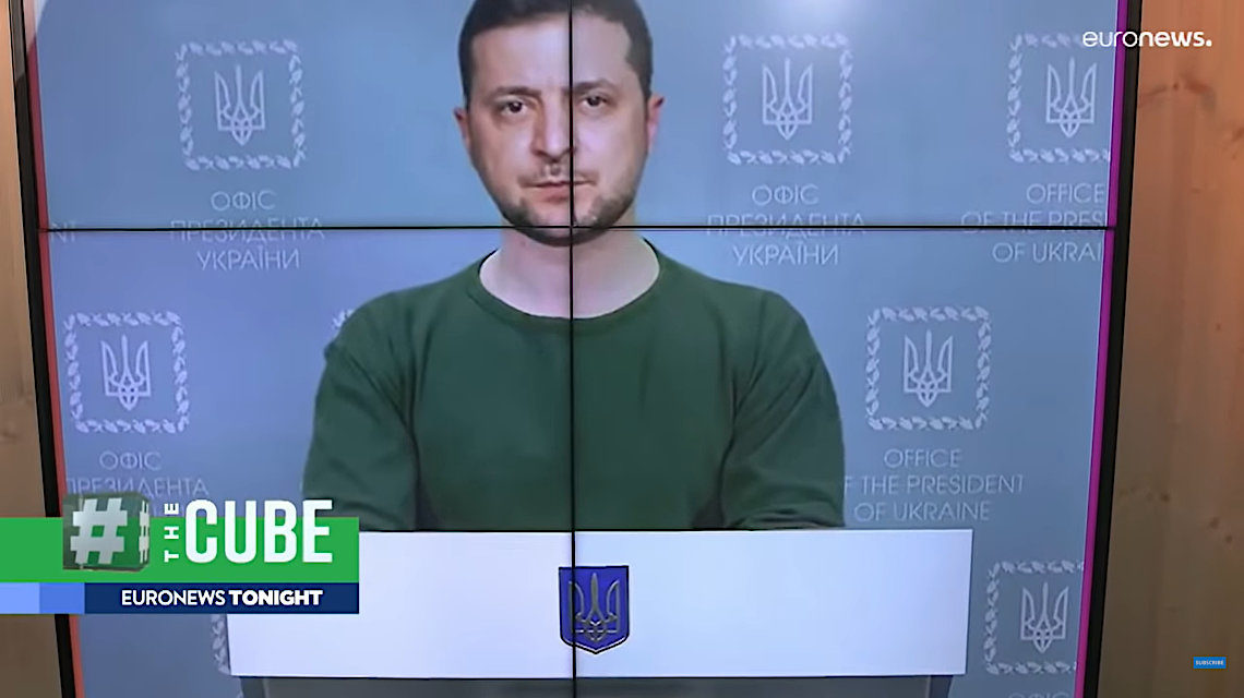 Zelenszkij deepfake videó