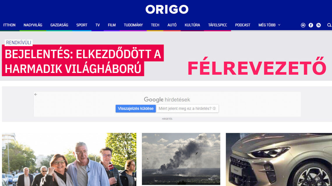 origo harmadik világháború