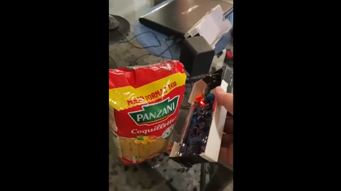 Panzani tészta radioaktív