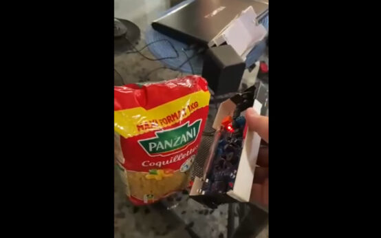 Panzani tészta radioaktív