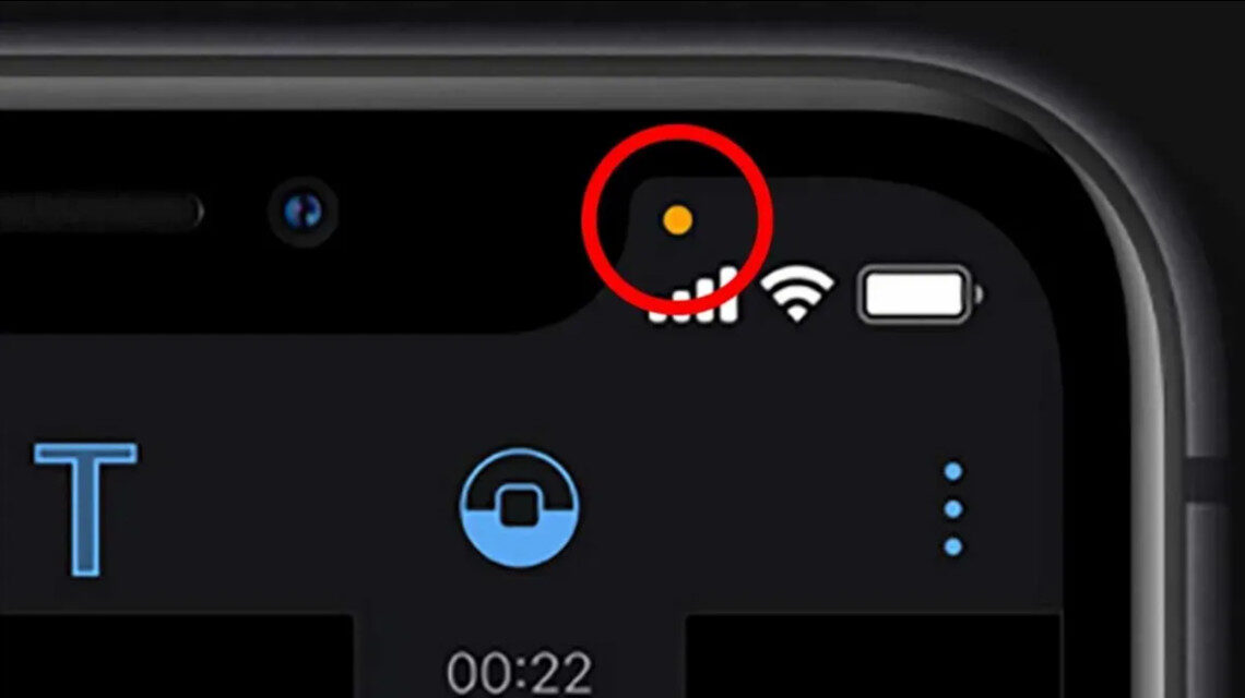 apple sárga pötty