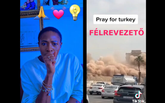 török földrengés kamu felvételek