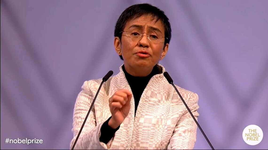 Maria Ressa minőségi újságírás