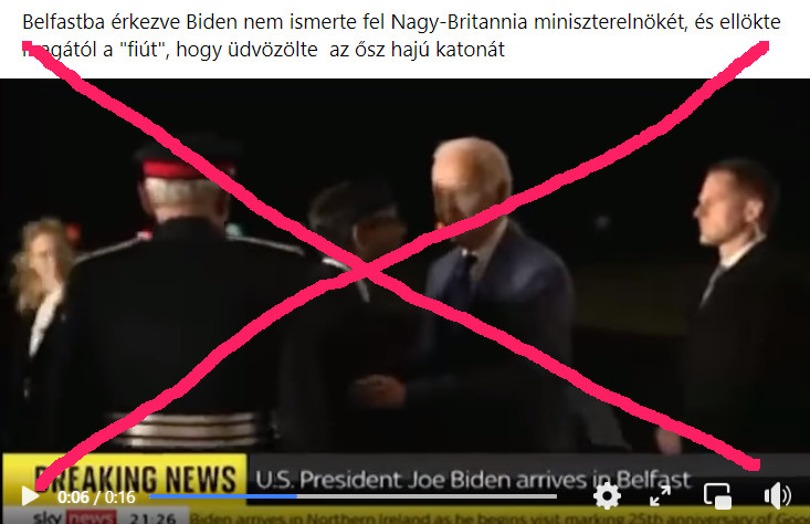 Sunak Biden Belfast