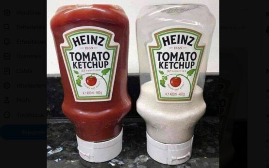 Heinz ketchup cukor