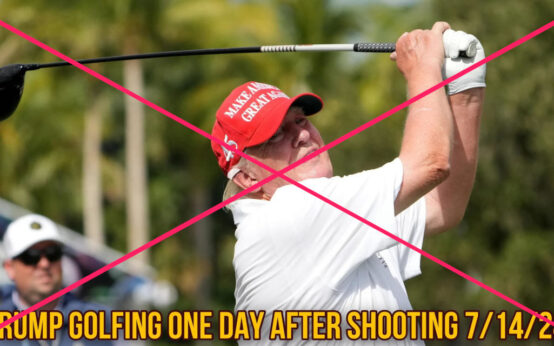 Donald Trump golfozik kamu