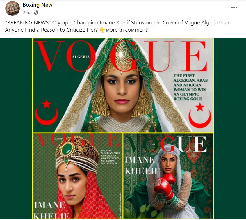 Imane Helig Vogue Algeria