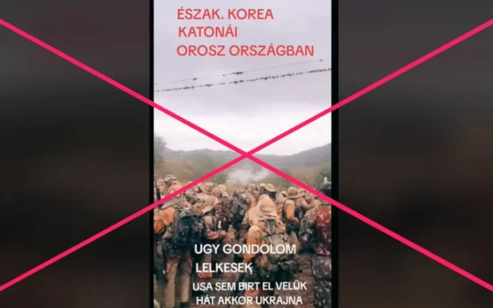 koreai katonák oroszországban - kamu kép