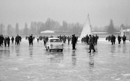 befagyott Balaton