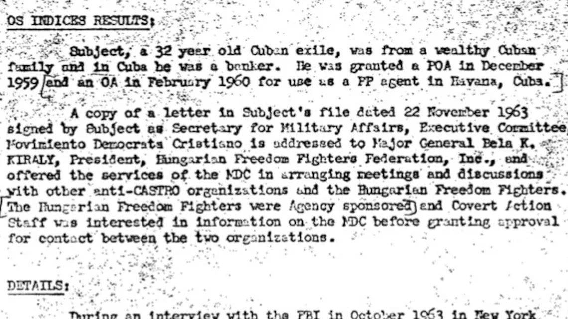 Kennedy-akták 1956 CIA