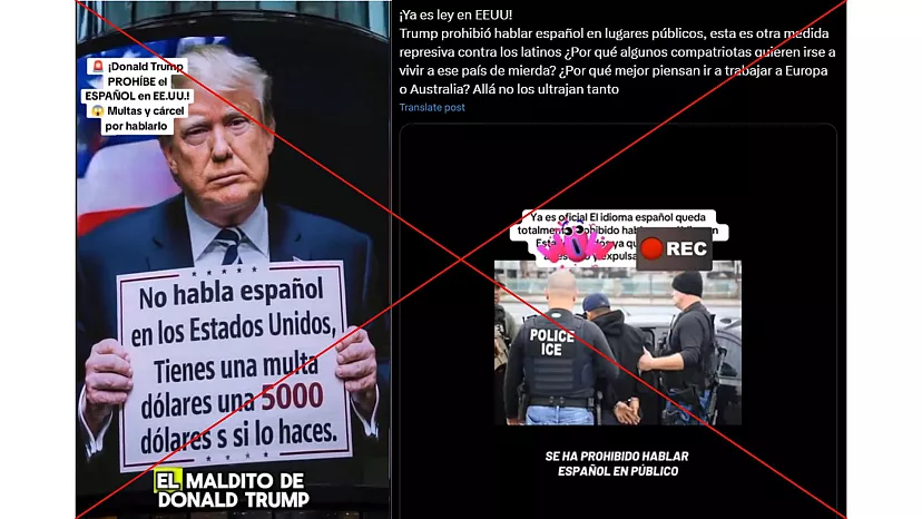 Trump spanyol nyelven 