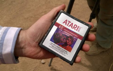 Elásott ET játék Atari