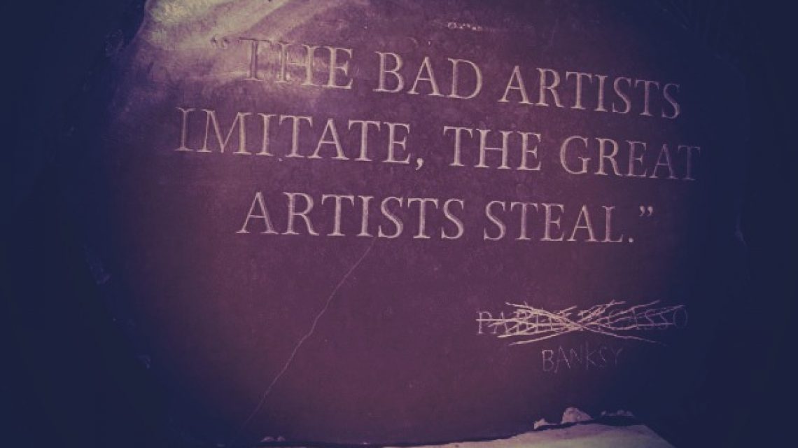 Banksy Picasso - jó művész másol