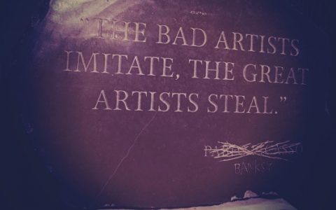 Banksy Picasso - jó művész másol