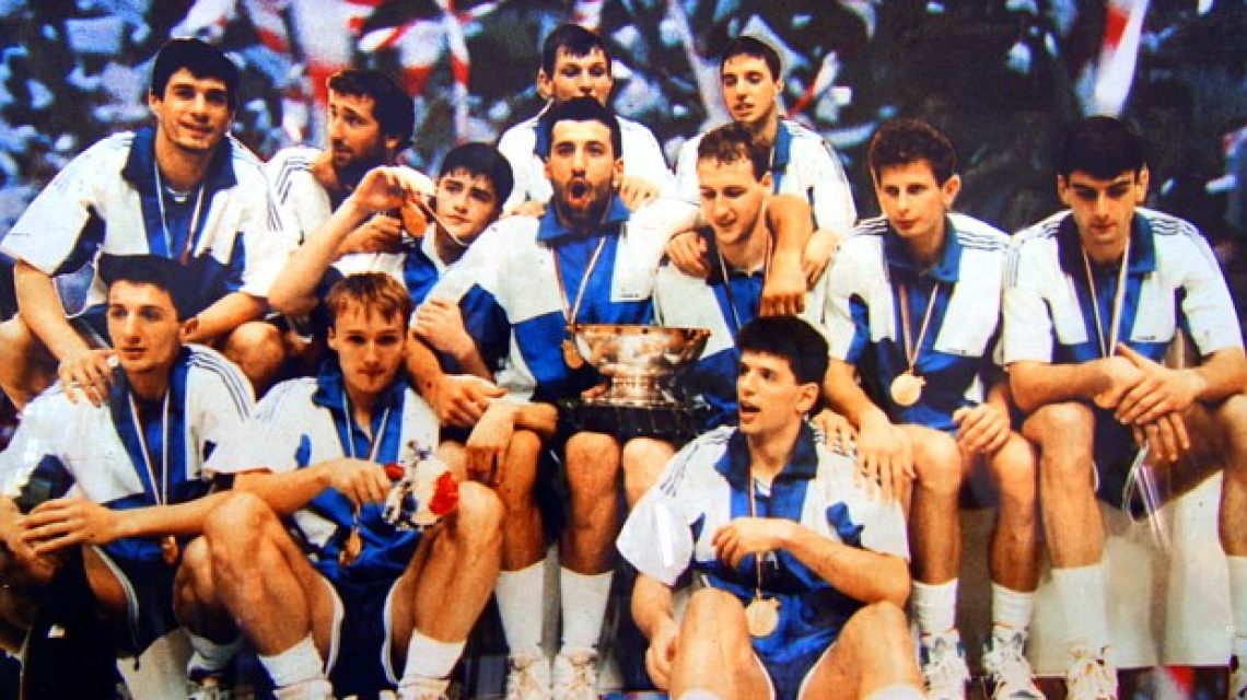 Drazen Petrovic és Vlade Divac