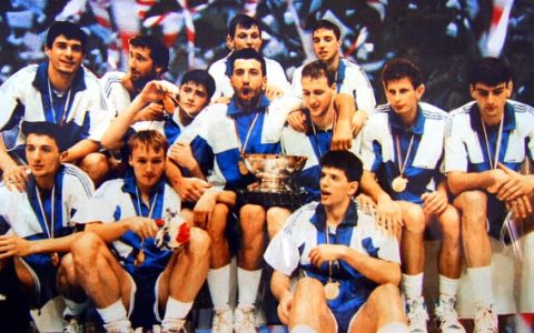 Drazen Petrovic és Vlade Divac