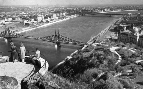Budapest a Gellért hegyről