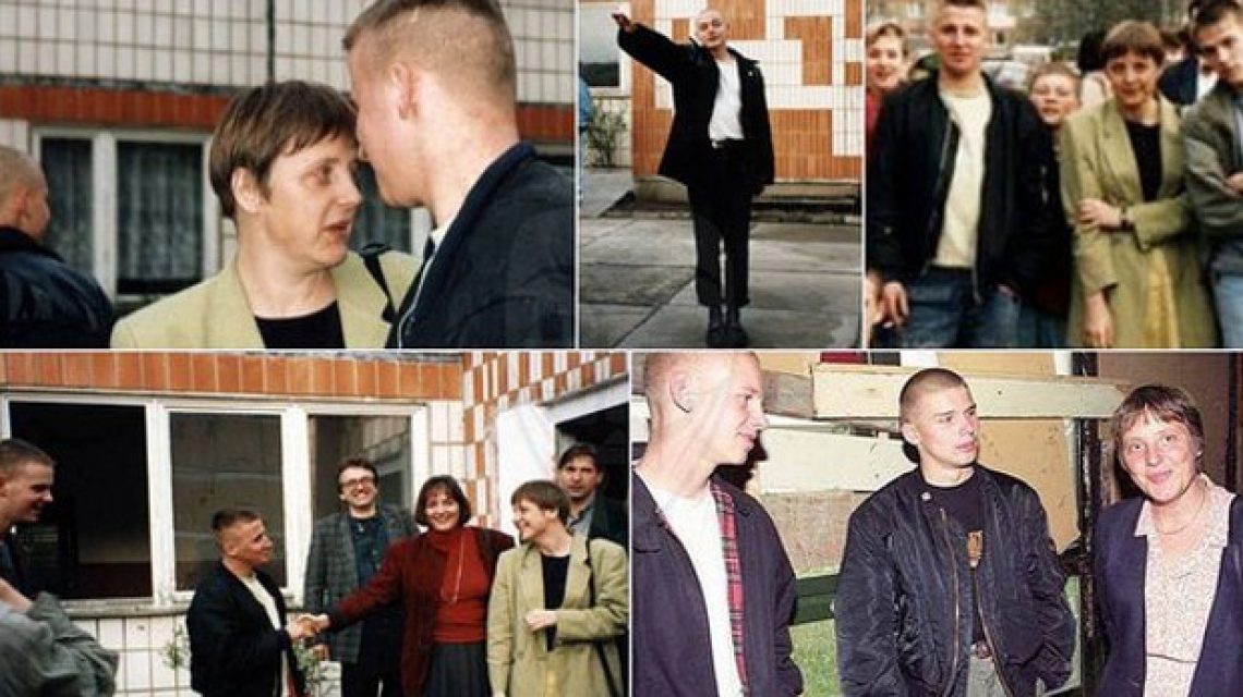 Merkel skinhead