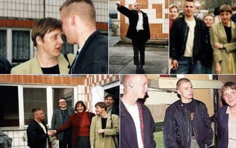 Merkel skinhead