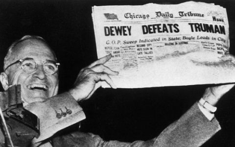Harry S. Truman vs Dewey