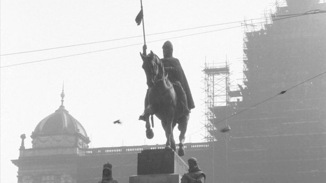 A prágai Vencel tér